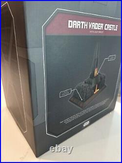Star Wars Disney Parks Galaxy's Edge Darth Vader Castle with Light Effect New