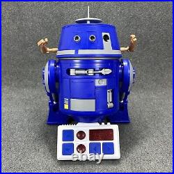 Star Wars Galaxy's Edge Astromech C-Series Droid with Remote Blue & Grey