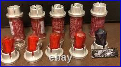 Star Wars Galaxy's Edge BLACK OBSIDIAN Kyber Crystal AUTHENTIC & All 4 Reds