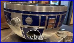 Star Wars Galaxy's Edge Batuu Droid Depot R2D2 R2-D2 METAL Mixing Bowl Disney