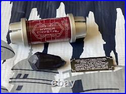 Star Wars Galaxy's Edge Black Obsidian Kyber Crystal AUTHENTIC & all 4 Reds