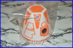 Star Wars Galaxy's Edge Droid Depot Custom Astromech R-Unit R4 White Orange Dome