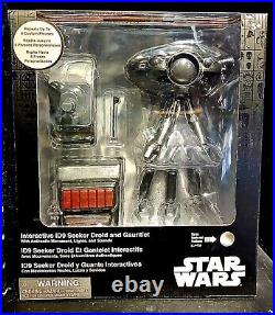 Star Wars Galaxy's Edge Droid Depot ID9 Interactive Seeker Droid & Gauntlet NEW