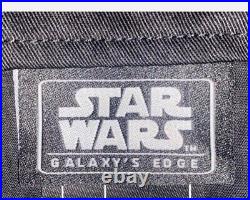 Star Wars Galaxy's Edge Han Solo Costume Black Vest Size Adult 2xl