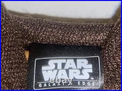 Star Wars Galaxy's Edge Jedi Brown Cloak Cosplay Costume Size Adult S/m + Bonus