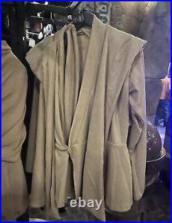 Star Wars Galaxy's Edge Jedi Robe Tunic Tan L/xl Costume Cosplay Disney Parks