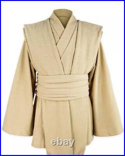 Star Wars Galaxy's Edge Jedi Robe Tunic Tan S/m Costume Cosplay Disney Parks
