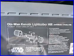 Star Wars Galaxy's Edge Obi Wan Kenobi Jedi Master Legacy Lightsaber Hilt