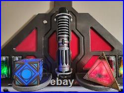 Star Wars Galaxy's Edge Savi's Build, Holocrons, Kyber Crystals, and Display