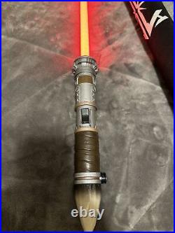 Star Wars Galaxy's Edge Savi's Workshop Custom Lightsaber With Rancor Tooth End