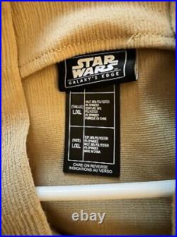 Star Wars Galaxy's Edge Tan Jedi Tunic LARGE/X-Large
