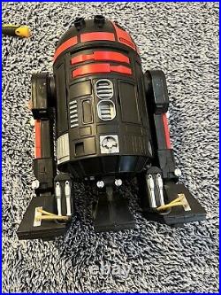Star Wars Galaxys Edge Droid Depot Custom Astromech R2 Unit & Remote WORKS