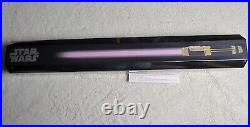 Star Wars Mace Windu Legacy Lightsaber Disney Galaxy's Edge Jedi Master Stand