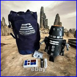 Working! Droid Depot Galaxy's Edge Black White Droid With Premium Bag & Blasters